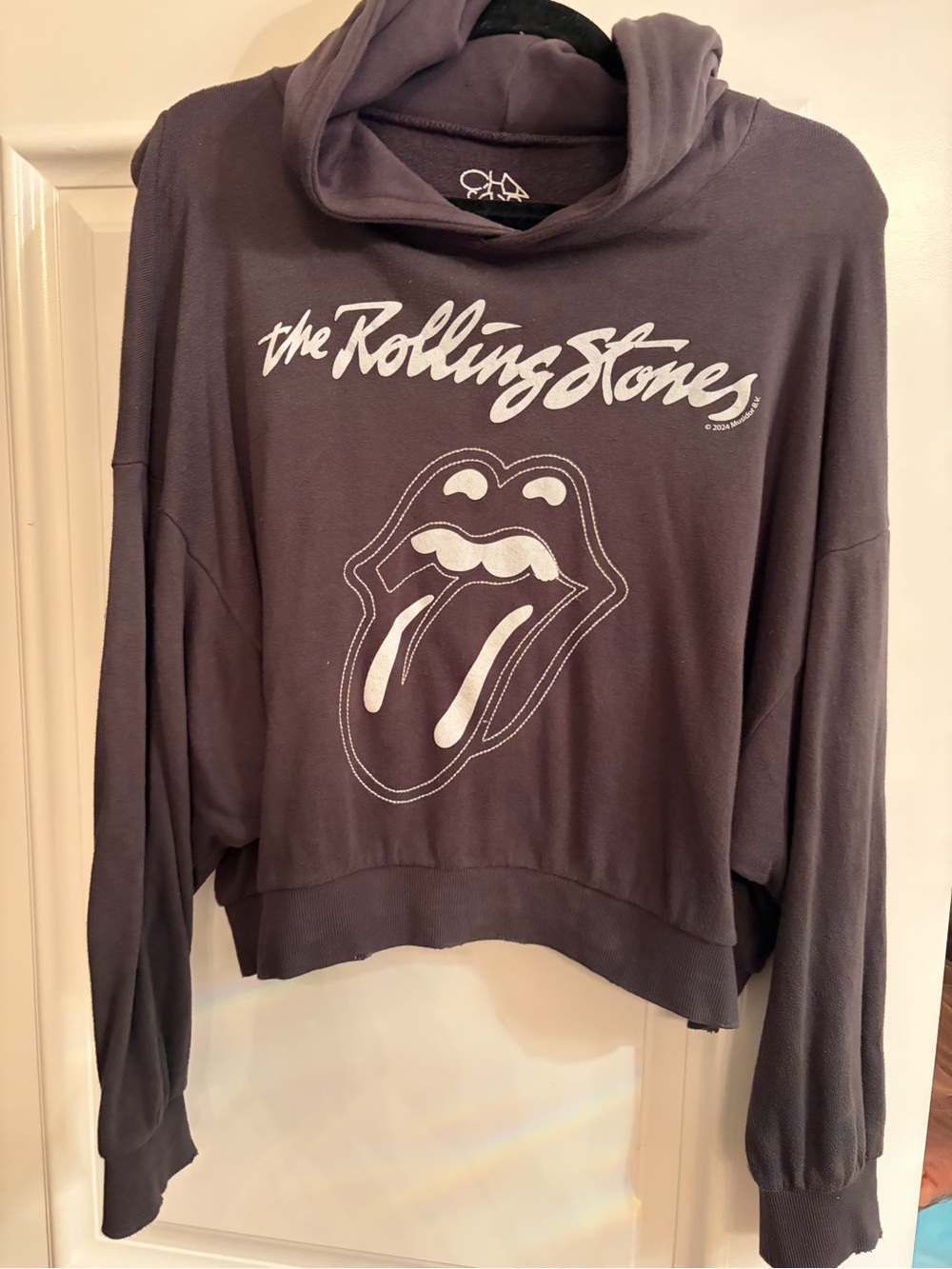 Chaser- Rolling Stones Hoody Sweatshirt with Tongue Logo